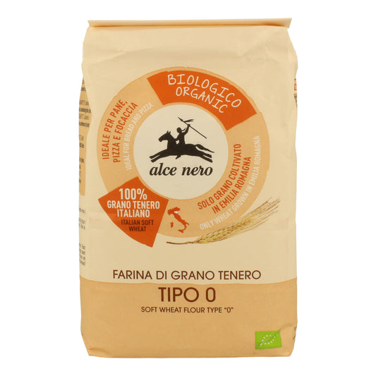 Alce Nero Farina Di Grano Tenero Tipo 0 Bio 1000g