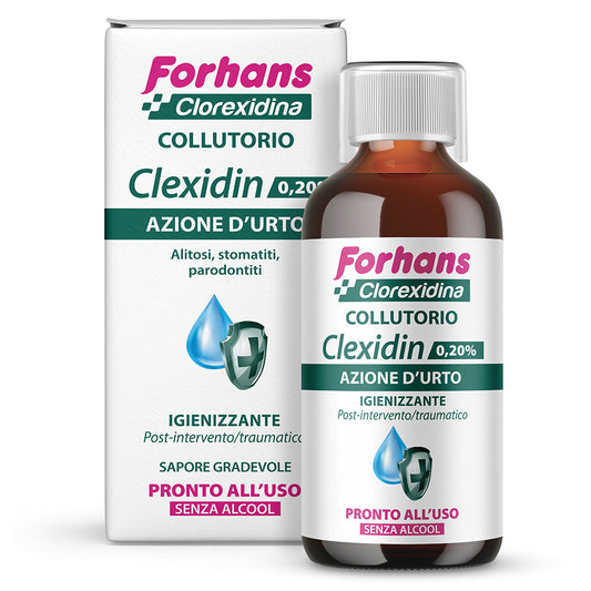 FORHANS CLEXIDIN 0,20% COLLUTORIO SENZA ALCOOL