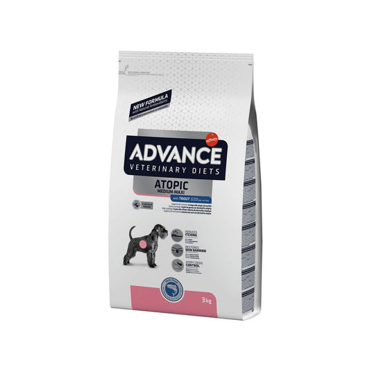 Advance Veterinary Diets Atopic Medium-Maxi Crocchette Per Cani Taglia Media/Maxi Sacco 3kg