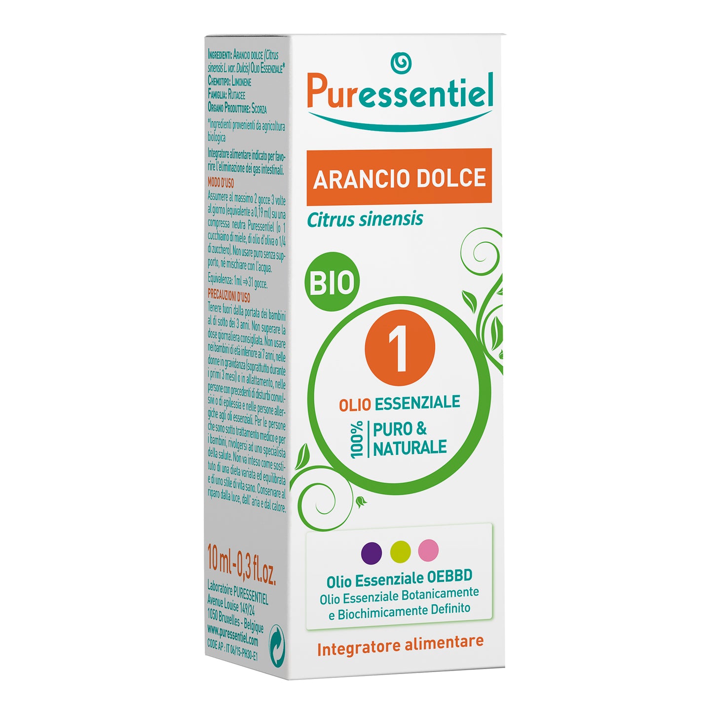 OLIO ESS ARANCIO DOLCE BIO