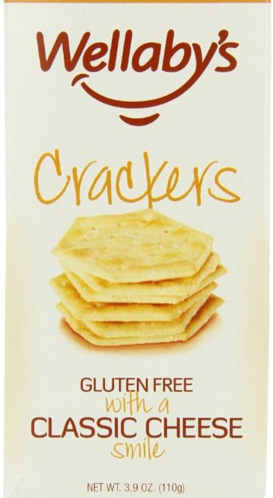 WELLABY'S CRACKERS CLASSIC CHEESE 100 GRAMMI