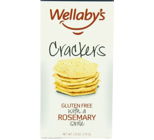 WELLABY'S CRACKERS ROSMARINO 100 GRAMMI