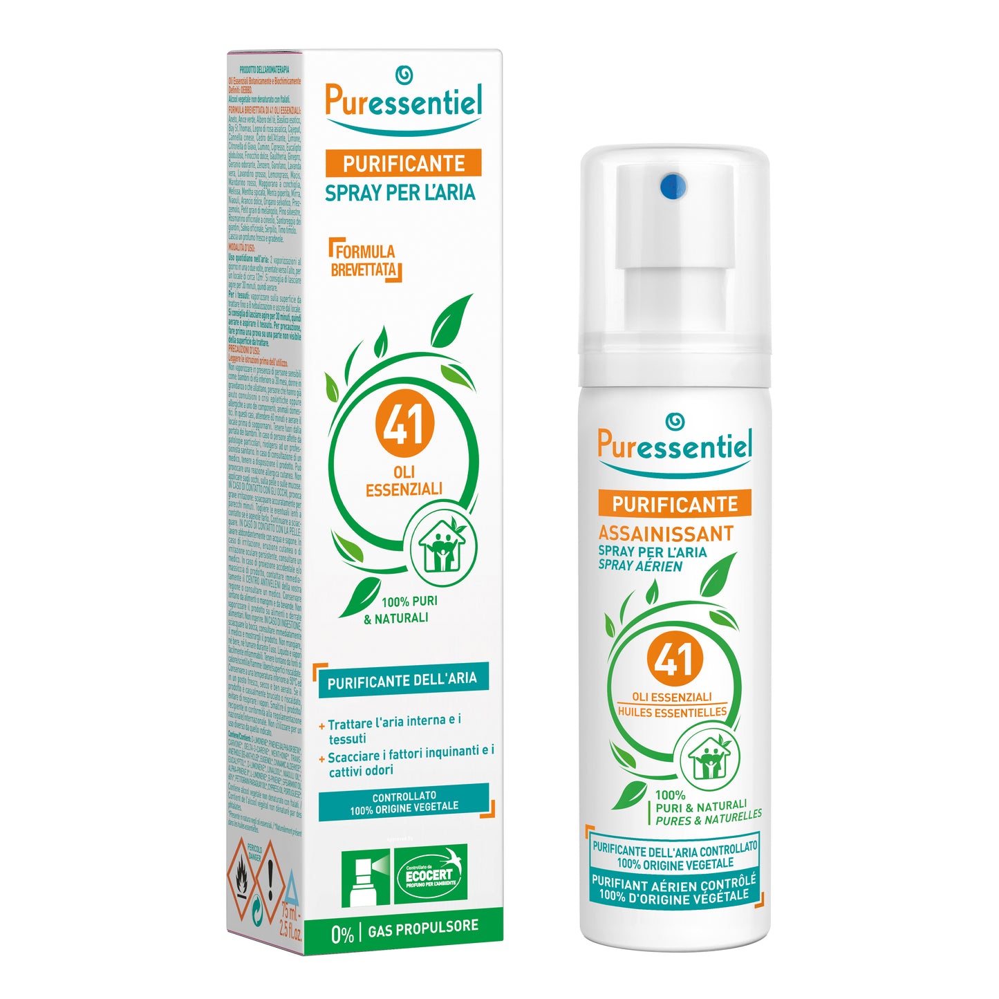 PURESSENTIEL PURIF SPR 41 75ML
