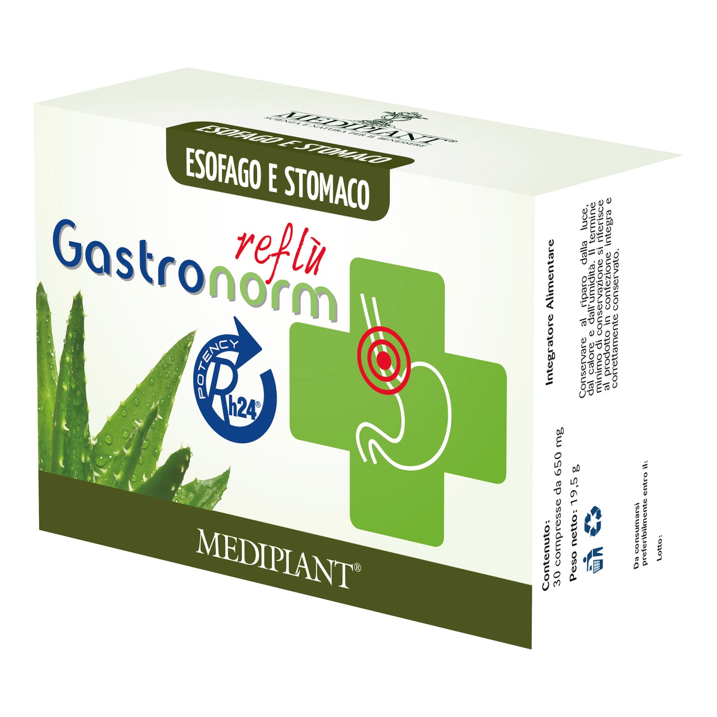 GASTRONORM 30CPR 650MG