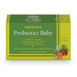 Erbamea Probiotici Baby 10 Miliardi 10 Flaconcini