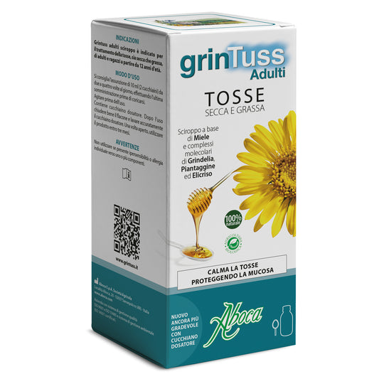 GRINTUSS ADULTI SCIROPPO TOSSE SECCA E PRODUTTIVA 180G