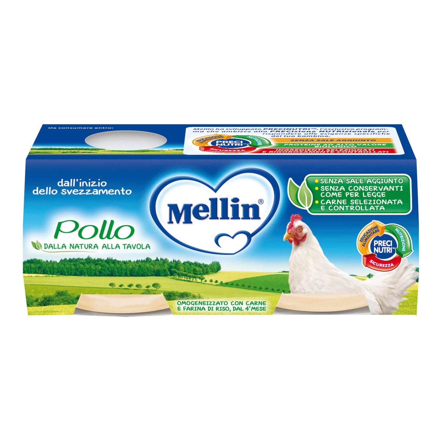 MELLIN Omog.Pollo 2x120g