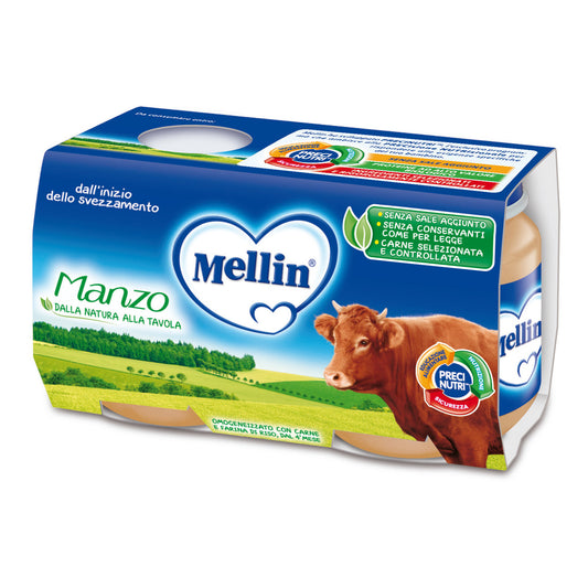 MELLIN-OMO.MANZO 2X120G