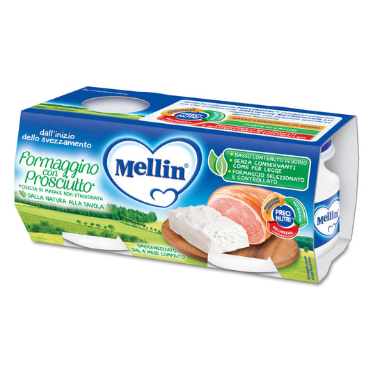 MELLIN-FORMAGGINO PROSCIUT 2X80G