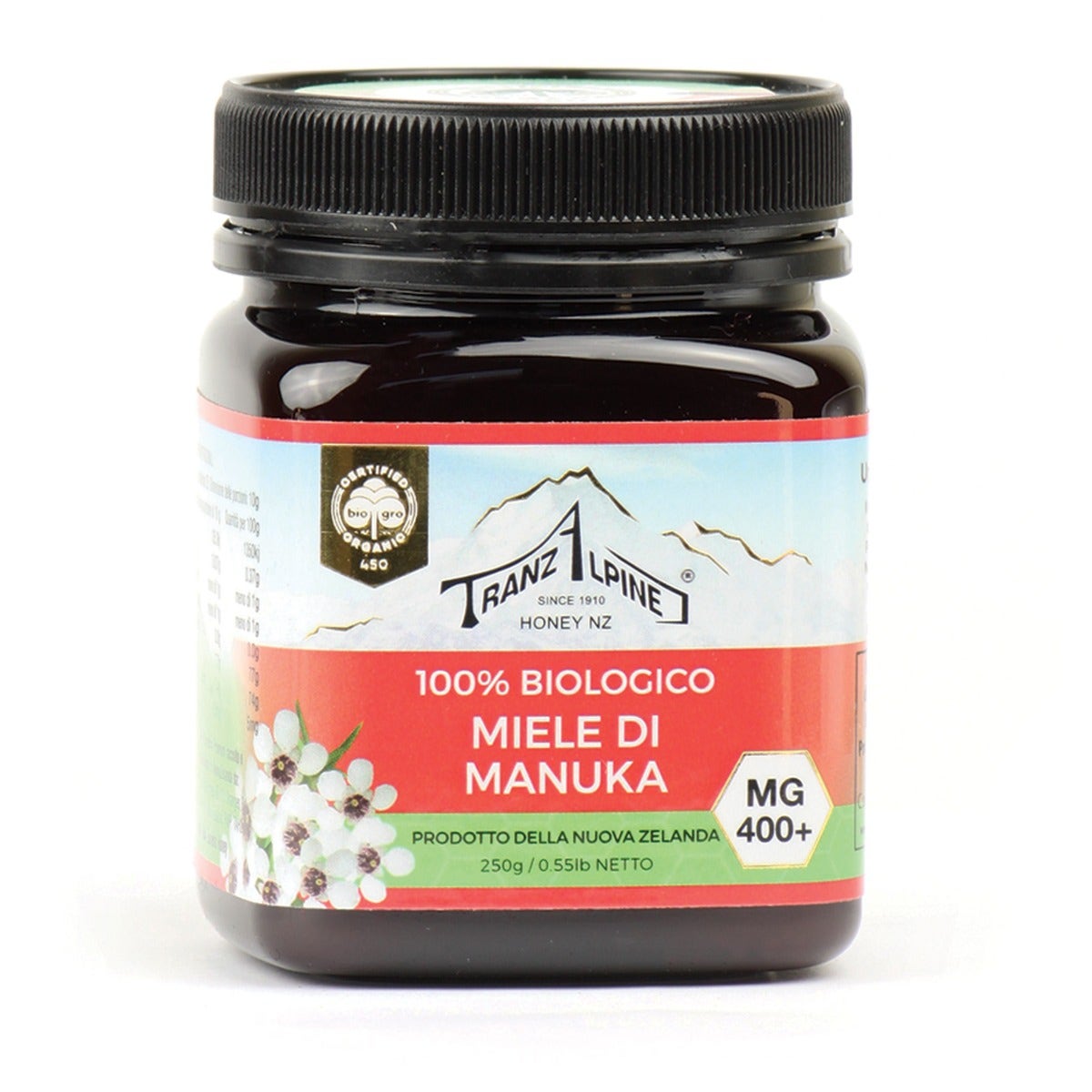 Miele Di Manuka Mg400+ Bio 250g