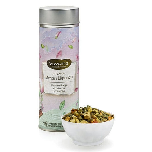 Neavita Silver Tin Menta E Liquirizia Tisana Sfusa 100g