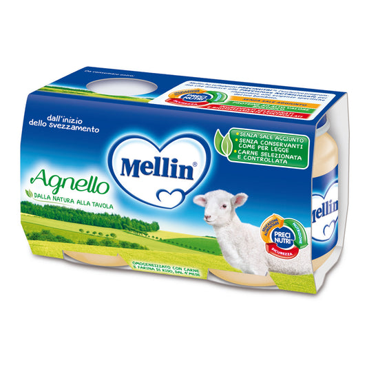 MELLIN Omog.Agnello 2x120g