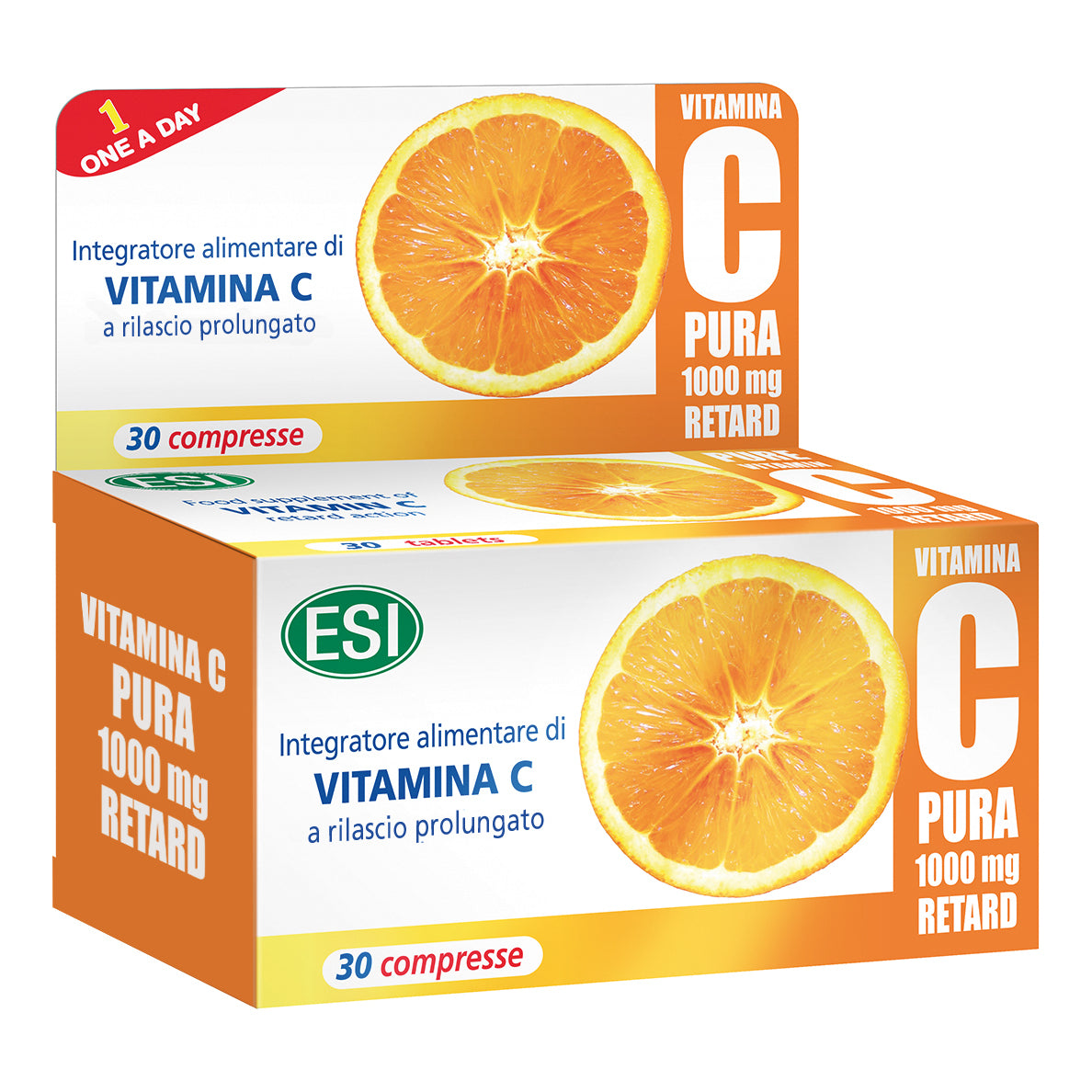 VITAMINA C PURA 1000 MG RETARD 30 COMPRESSE