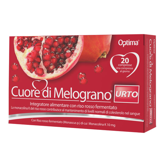CUORE DI MELOGRANO URTO 20 COMPRESSE