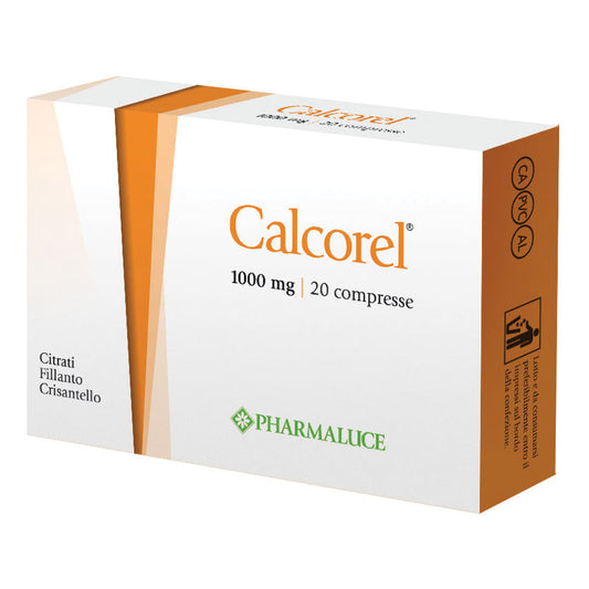 CALCOREL 20 COMPRESSE 1 GRAMMO