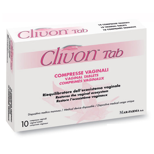 CLIVON TAB COMPRESSE VAG 10PZ