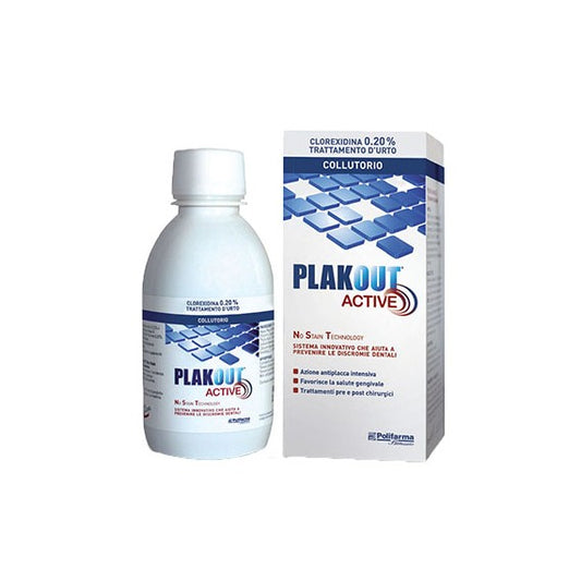 PLAKOUT ACTIVE COLLUTORIO CLOREXIDINA 0,20%