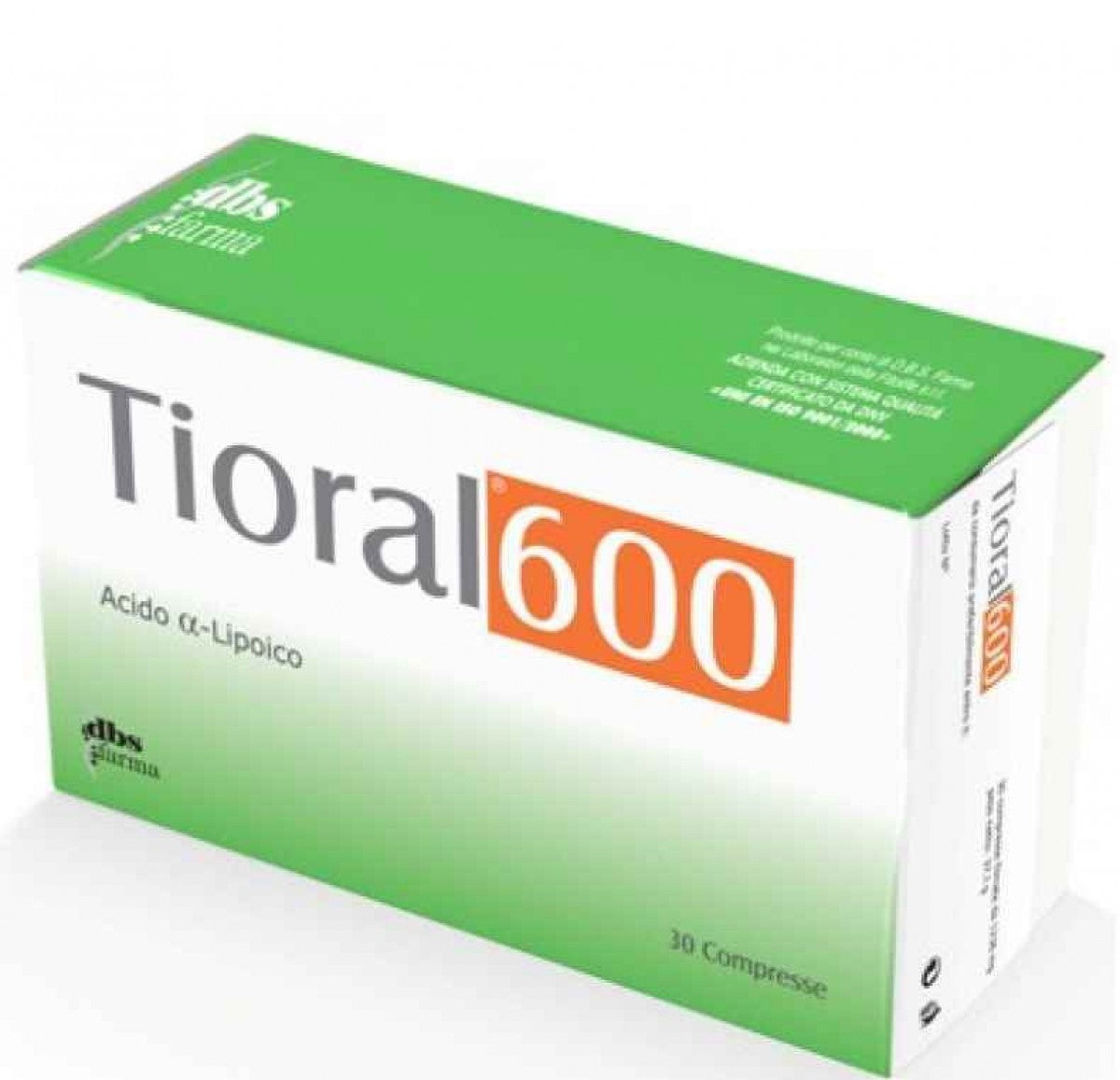 TIORAL 600 30 COMPRESSE