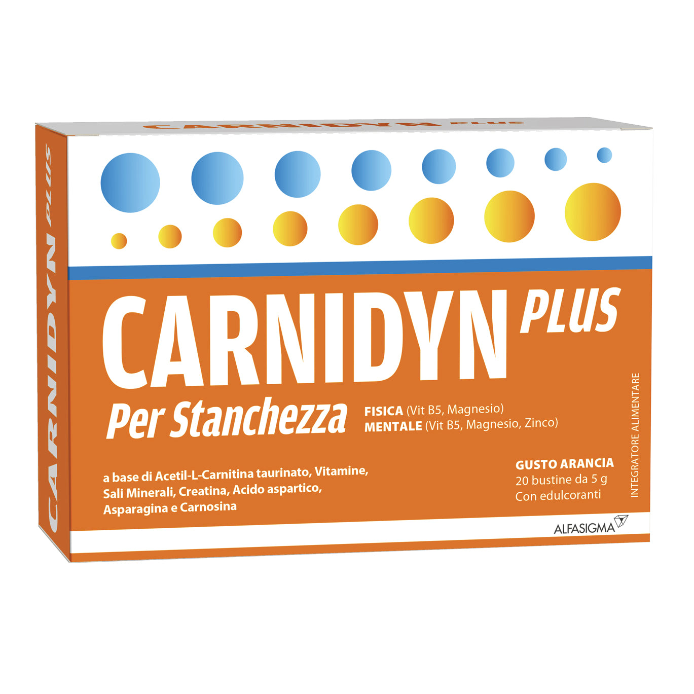 CARNIDYN PLUS INTEGRATORE ALIMENTARE 20 BUSTINE