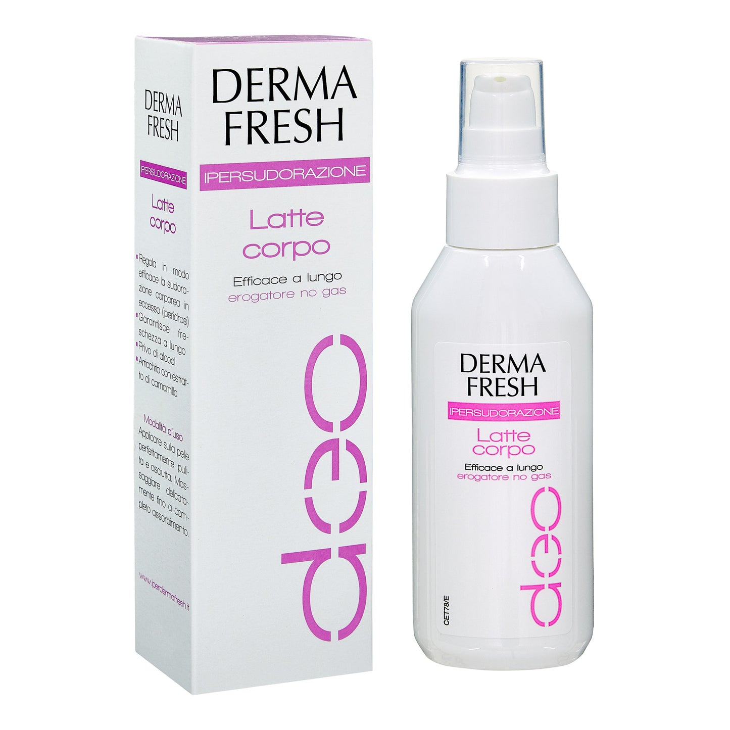DERMAFRESH IPERSUDORAZIONE LATTE CORPO 100 ml