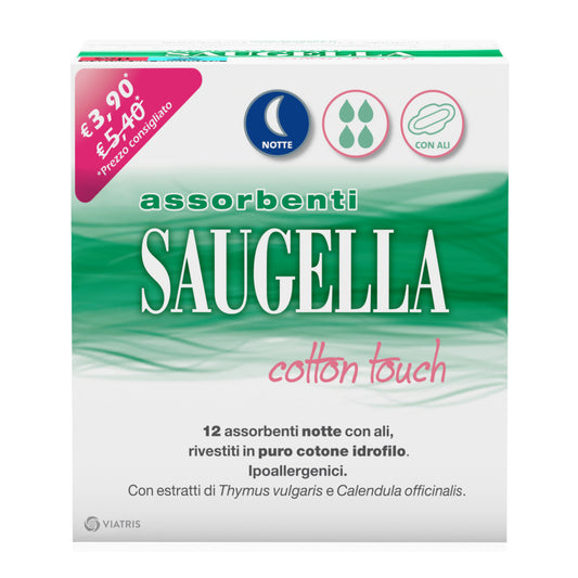 SAUGELLA ASSORBENTI NOTTE 12 PEZZI