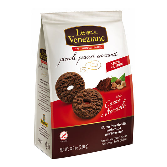 LE VENEZIANE Biscotti Cacao Nocciola 250g