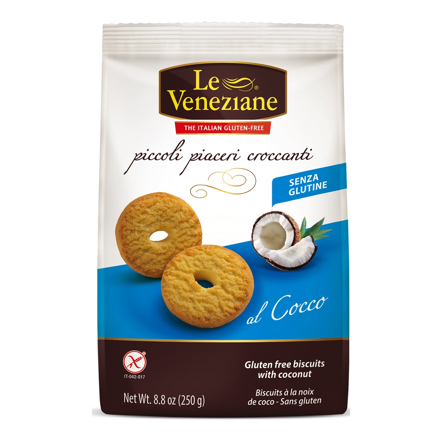 LE VENEZIANE BISC COCCO 250G