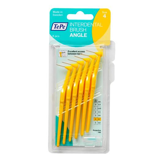 TEPE SCOVOLINI GIALLO 0,7 6 PEZZI