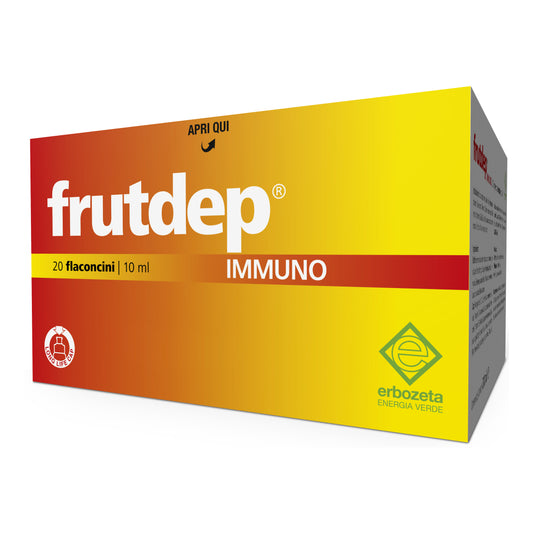 FRUTDEP IMMUNO 20 FLACONCINI 10ML