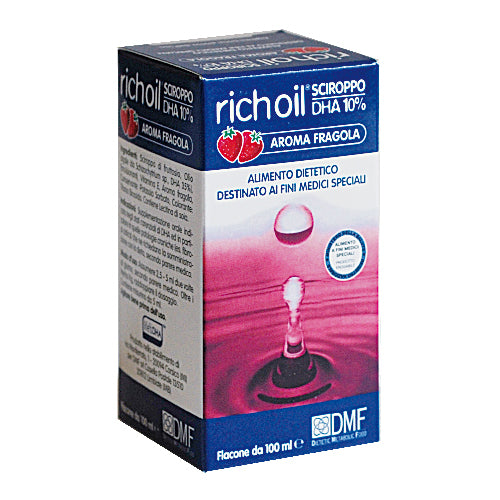 DHA Richoil Sciroppo Fragola 10% 100ml
