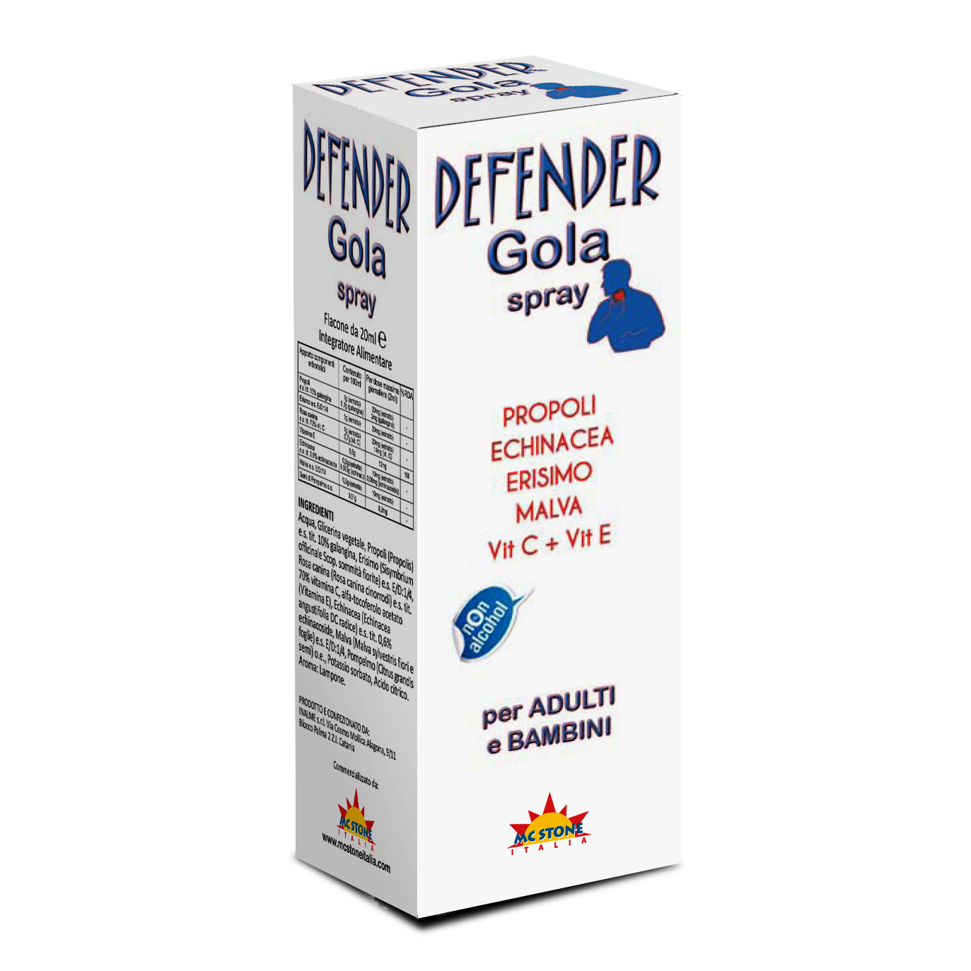 DEFENDER GOLA SPRAY 20ML