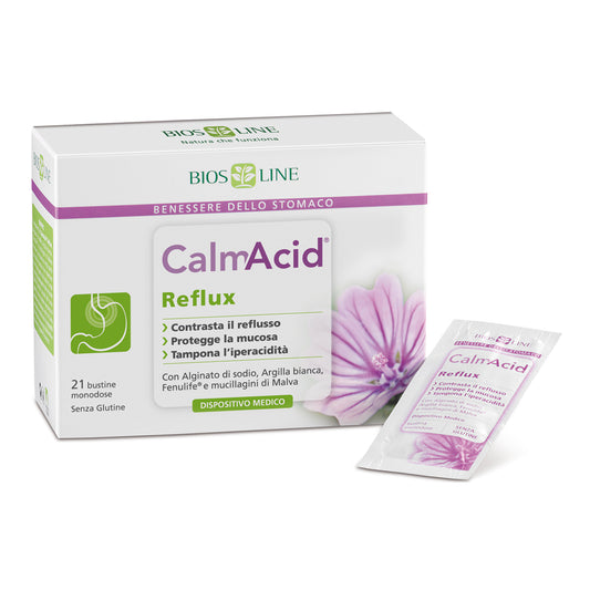 CALMACID REFLUX 21 BUSTINE - DISPOSITIVO MEDICO CE