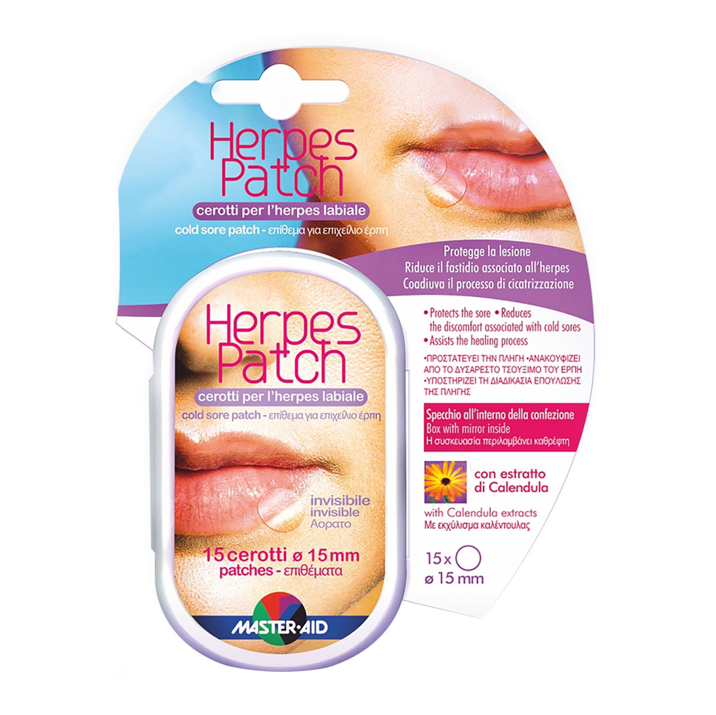MASTER-AID HERPES PATCH 15PZ