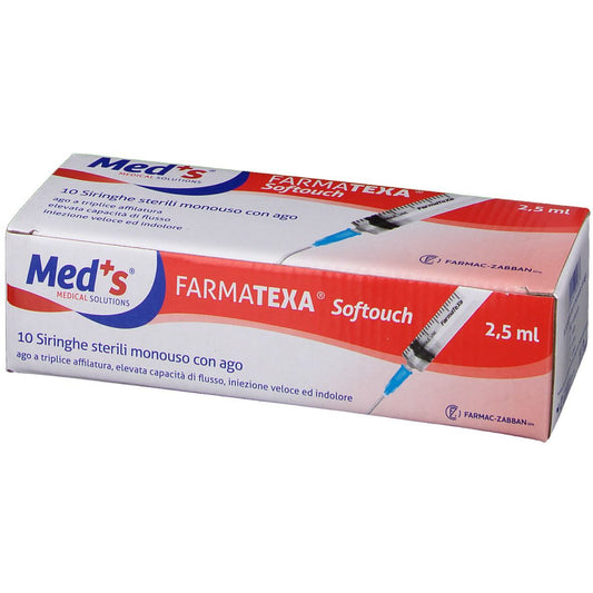 MEDS SIRINGA CON AGO G2 5/3 2,5ML 10 PEZZI