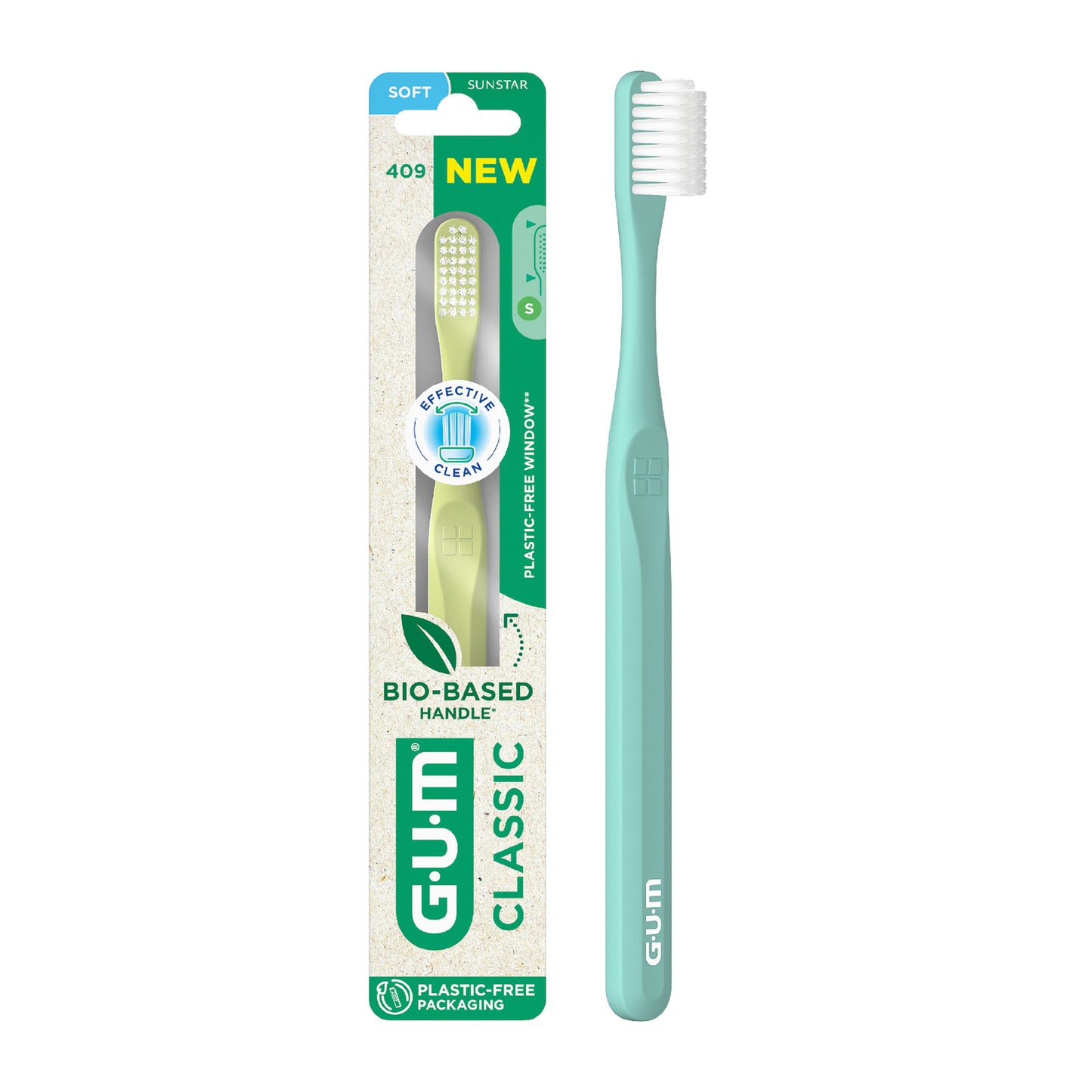 Gum Classic 410 Spazzolino Medio Compact