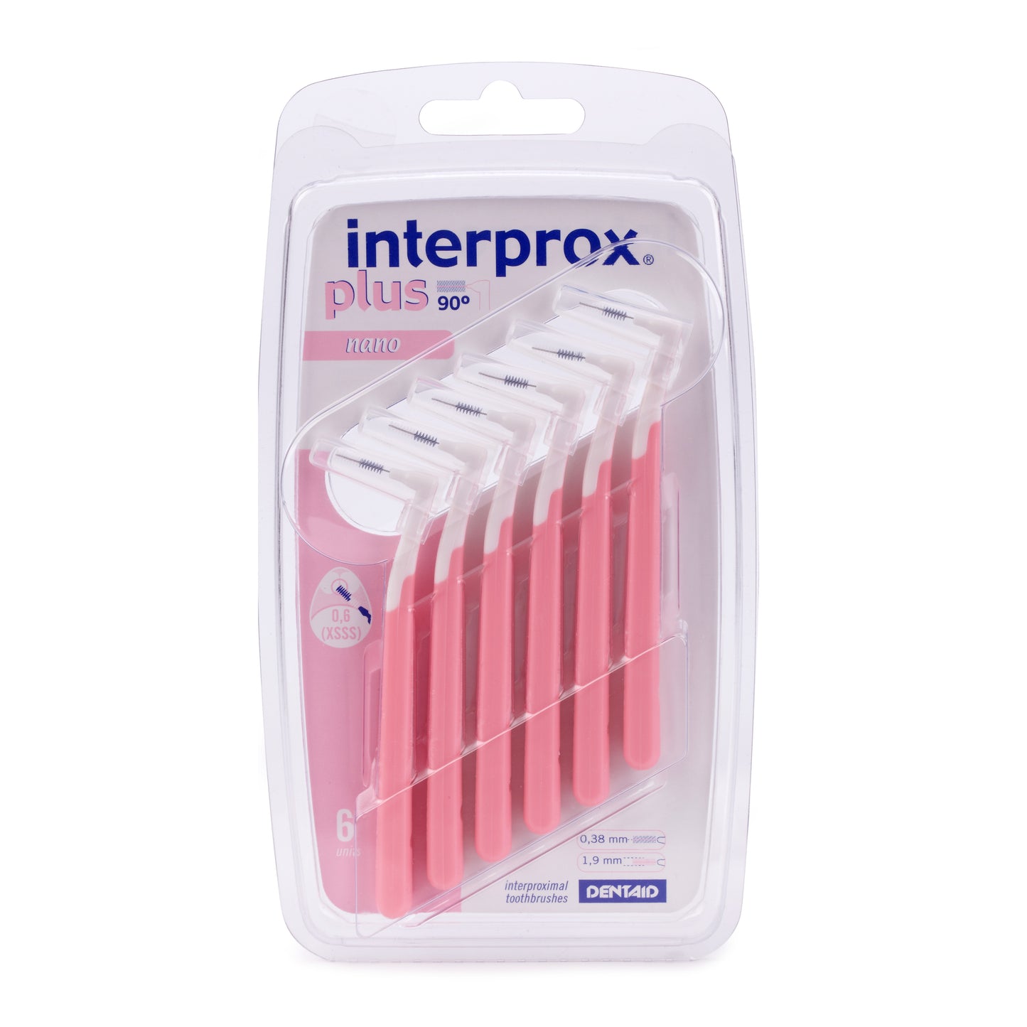 INTERPROX PLUS NANO ROSA 6PZ