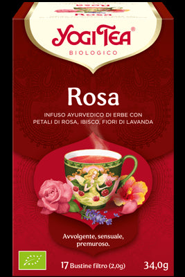 Yogi Tea Te Alla Rosa Bio 17 Filtri