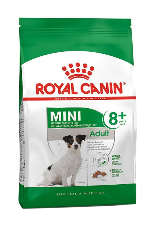 Royal Canin Mini Adult 8+ Cibo Secco Per Cani 800g