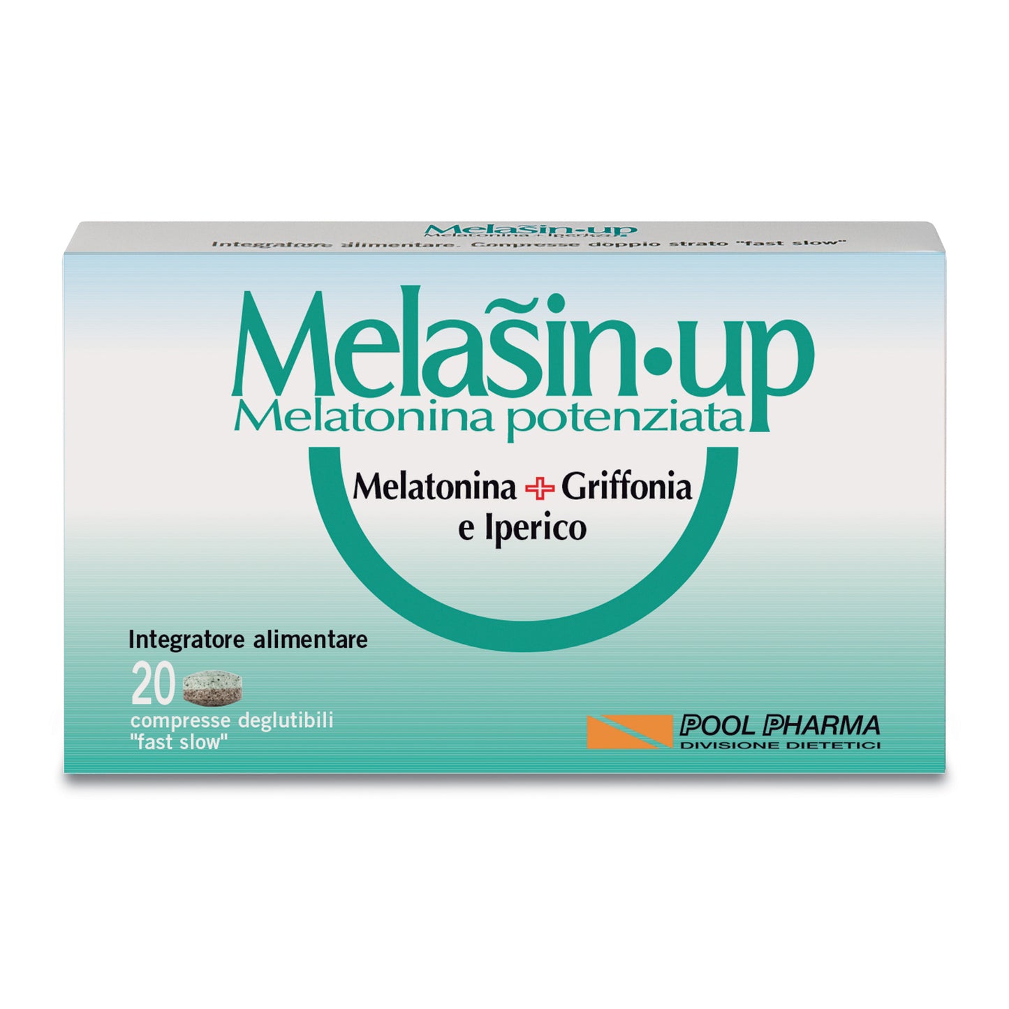 MELASIN UP 20 MINI COMPRESSE DEGLUTIBILI 1MG