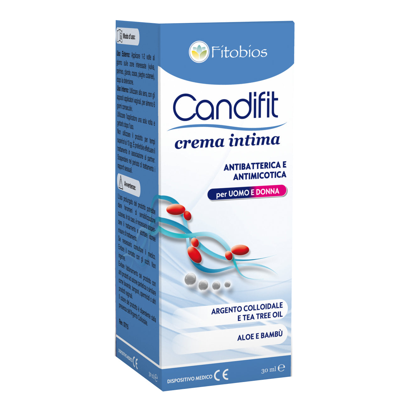 CANDIFIT Crema Intima 30ml + 6 Appl.