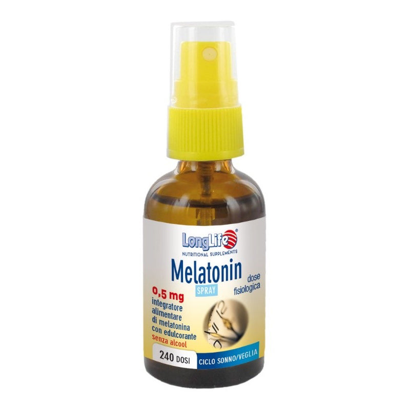 LONGLIFE MELATONIN SPRAY 0,5MG