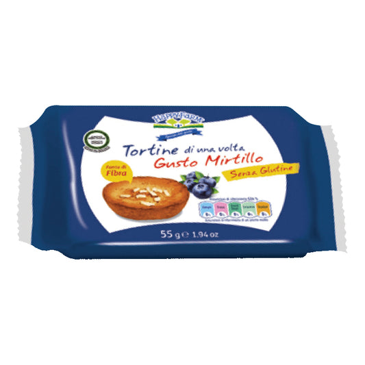 HAPPY FARM Tortine Mirtillo 55g