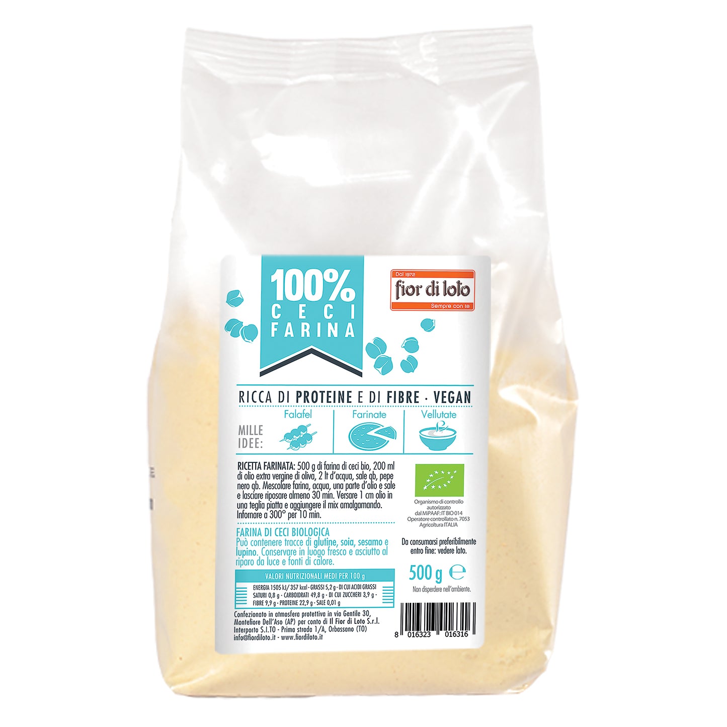 FARINA CECI BIO 500G FDL