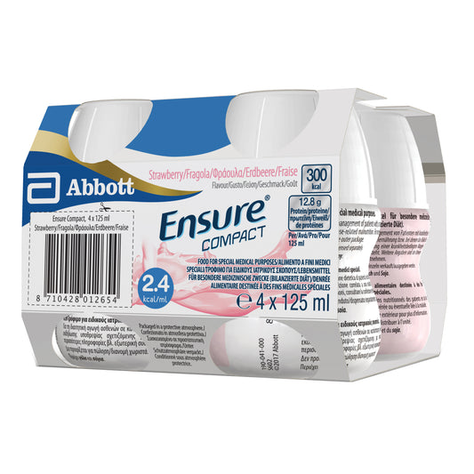 Ensure Compact Fragola 4X125ml