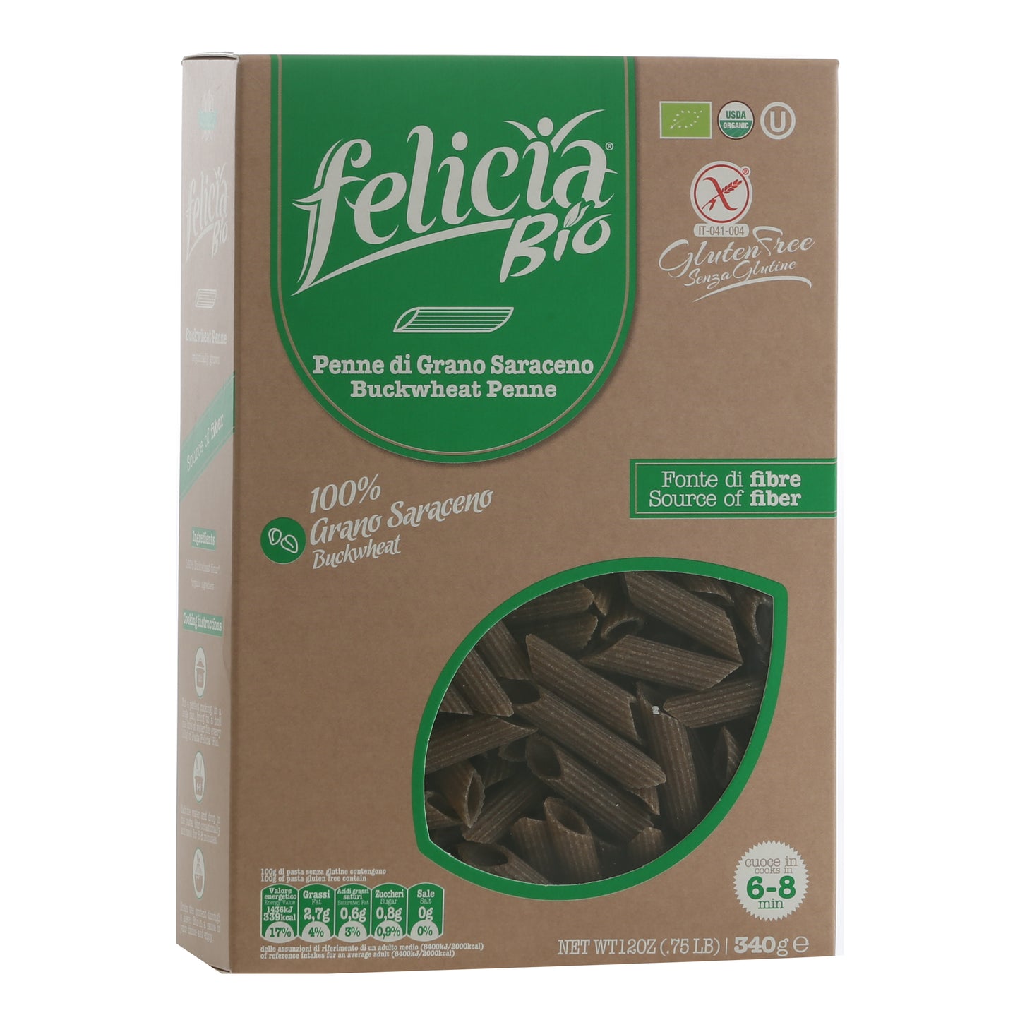 FELICIA BIO SARACENO PENNE340G