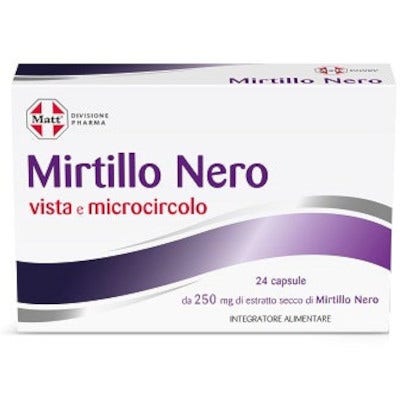 Matt Pharma Mirtillo Nero 24 Capsule