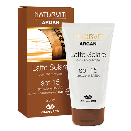 ARGAN LATTE SOLARE SPF15 125ML