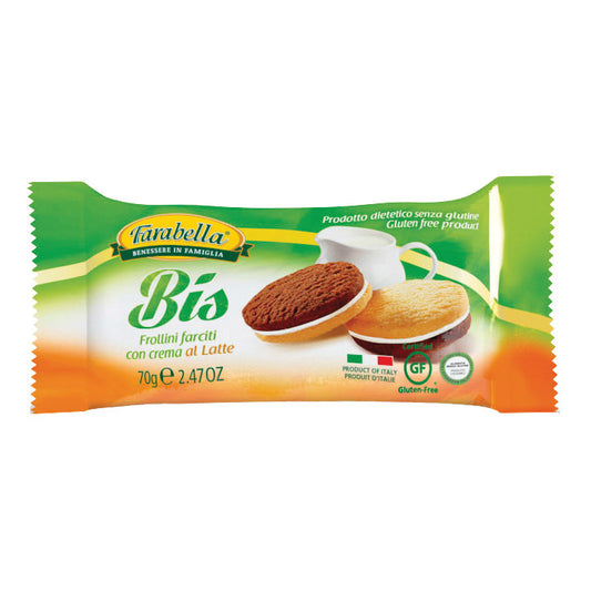 FARABELLA Biscotti Farciti Crema Latte 70g