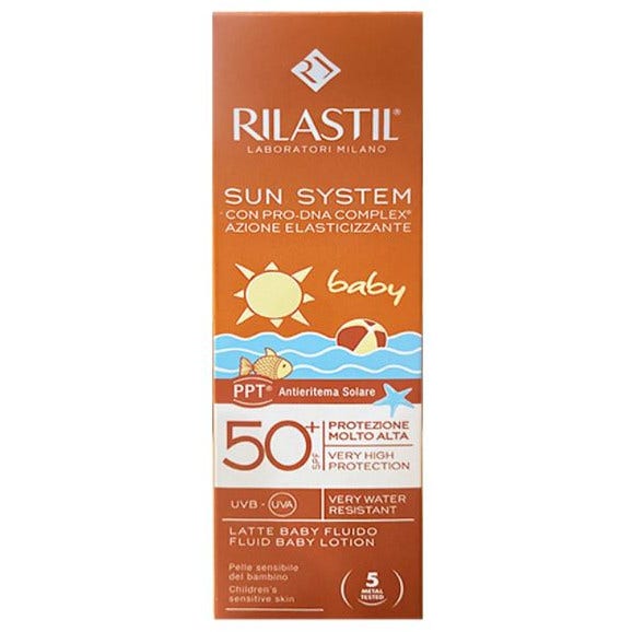 RILASTIL SUN SYSTEM BABY LATTE FLUIDO SPF 50+ 200ML
