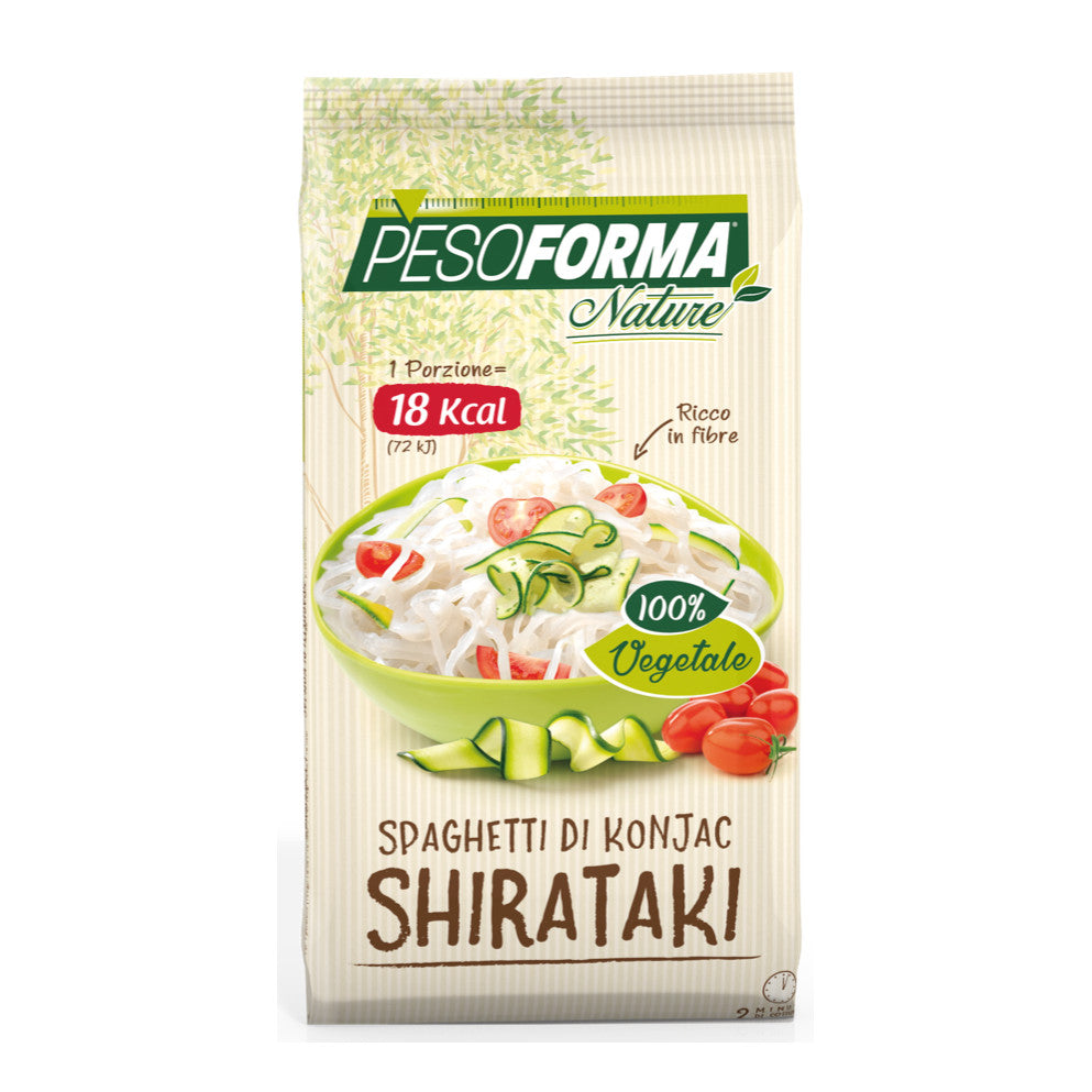 PESOFORMA SHIRATAKI SPAGHETTI DI KONJAC 150 GRAMMI